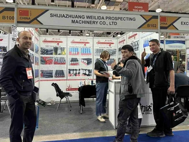 Weilida Drill Rod Invites You to Enjoy the 2024 Uzmining Exhibition