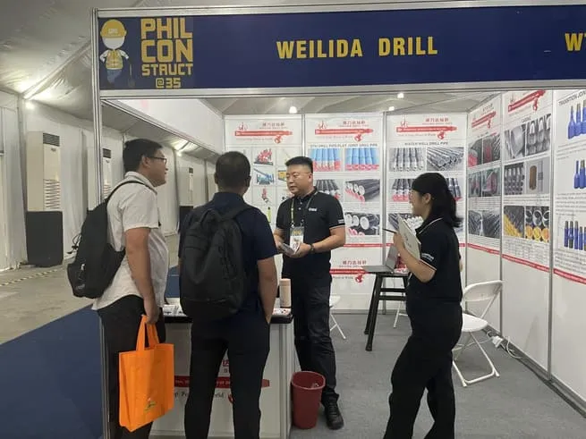 Shijiazhuang Weilida Drill Pipe Was Invited to Participate in the Manila Mining Conference in the Philippines